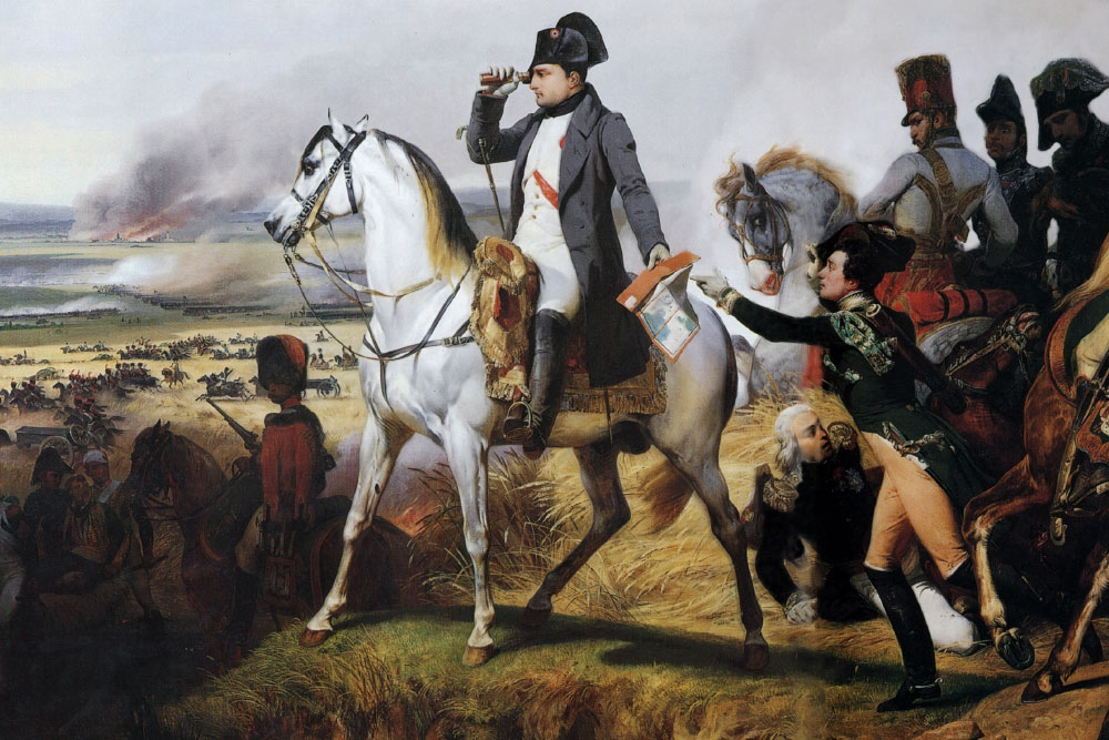 Napoleon - Bataille de Wagram. Sourced from Wikimedia: https://commons.wikimedia.org/wiki/File:Napoleon_Wagram.jpg