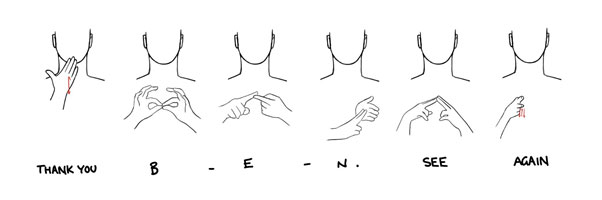 Image - Sign Language: Thank You B-E-N. See Again.